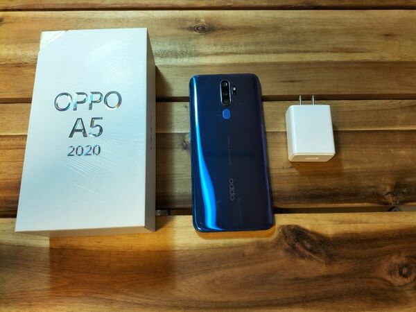 【ジャンク】OPPO A5 2020 ブルー（4GB/64GB 楽天）
