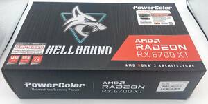 PowerColor RX 6700XT 12GBD6-3DHL ゲーミング グラフィックボード グラボ　GPU　新品【GA005】