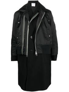 未使用品 sacai 22AW ナイロンツイルミックス ハイブリッドコート ドッキング サイズ1 22-02823M サカイ / nike north face carhartt dior