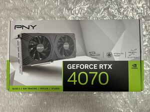PNY GeForce RTX4070 12GB VERTO STANDARD DUAL FAN　VCG407012DFXPB1