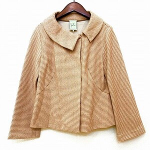 #anc Sybilla Sybilla jacket L orange beige lady's [851185]