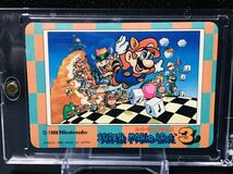 スーパーマリオワールド カードダス No.1 キラカード PPカード 初版 1989年製 コクッパ Nintendo MARIO Prism card Beauty products ⑦_画像2