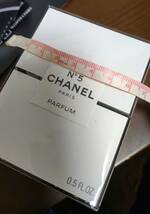 新品未開封自宅保管品　CHANEL NO.5　N°5　シャネル　5番　PARIS　PARFUM　パルファン　パフューム 香水　15ml　0.5 FL.OZ._画像2