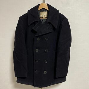 希少！美品！40s 50s 60s Pコート ピーコート U.S.NAVY USA製 アメリカ製 ヴィンテージ ビンテージ vintage ミリタリー メルトン