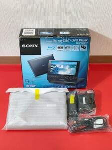 家電　美品 SONY BDP-SX910 ポータブルブルーレイプレーヤー ポータブルBDプレーヤー 説明書 付属品セット 1230