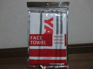 YANMAR Yanmar soft pigment face towel not for sale new goods unused outside fixed form *