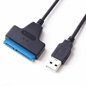 【人気商品】SATA変換ケーブル SATA-USB 3.0 maarku SSD/HDD用 USB変換アダプター 2.5インチ