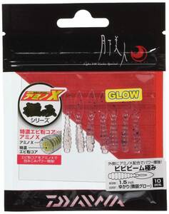 【数量限定】各種 ビビビーム極み1.5 月下美人 ワーム メバル/アジ ダイワ(DAIWA)