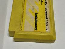 ファミコン カセット ◆　ロードランナー　カセットのみ　ジャンク扱い ◆ 動作未確認_画像3