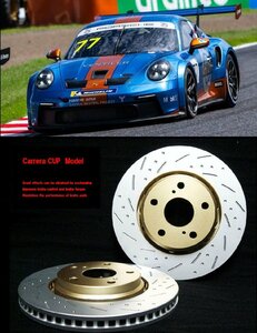  Carrera cup model D ASTRO Astro 4.3 4WD CL14G front slit brake rotor 