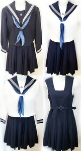 千葉県 船橋中学校 学生服/TOMBOW/セーラー服/nikke/制服/船橋