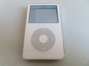 Apple iPod classic A1136 (第 5 世代) 60GB ホワイト MA003J