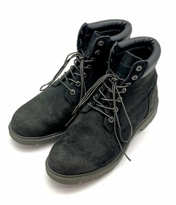 Timberland ティンバーランド YOUTH 6 INCH BASIC BOOT 28.0 (2.5) cm ブラック A1ODY A1398 レースアップブーツ DEFENDER加工 USED品