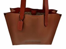 未使用品！COACH【コーチ】CH757 リレー トート 34 レザー トートバッグ（4398）_画像5