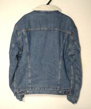 【新品・未使用】USA購入 LEVI'S SHERPA TRUCKER JACKET Msize リーバイス シェルパ トラッカー ジャケット ボア ジージャン 16365-0162_画像2