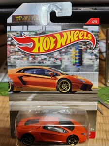 HOTWHEELS ホットウィール　ランボルギーニ　アヴェンタドール　ミウラ　オマージュ　廉価サイドライン　オートモーティブ　1/4マイル HW