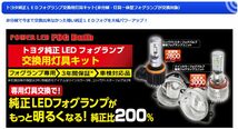 【取寄商品】RG(レーシングギア)RGH-P554ランドクルーザープラド(H29.9～)150系用LEDフォグ交換用灯具キット6500K⇔2800K切替式_画像2