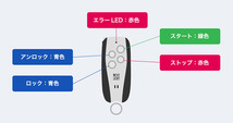 【取寄商品】【スペアキー不要】サーキットデザインESLT1プッシュスタート車用エンジンスターターNEXTLIGHT-MCハーネスセット(車種限定)_画像4