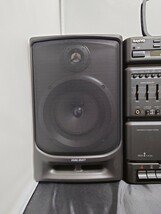 23120711 CDラジカセ サンヨー SANYO PH-J5 ブラック コンポ ラジオ AM FM ステレオ オーディオ機器 家電 美品_画像2