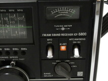 [de1 NN6209] SONY ソニー スカイセンサー ICF-5800 5バンド マルチバンドレシーバー ラジオ_画像3