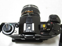 [de2 NN6458] Canon キヤノン A-1 / FD 50mm F1.8 + Motor Drive モータードライブ MA + バッテリーパックMA_画像5