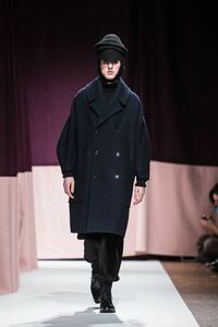 Henrik Vibskov 立体裁断オーバーサイズコート 紺 XS/S (ヘンリックビブスコフ yohji yamamoto dulcamara ギャルソン