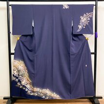 着物月花 桐屋 翠山工房 絞り　夢幻辻が花 訪問着 正絹 縮緬　きものやまと　ガード加工　ki254_画像3