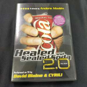【D60】Healed and Sealed Soda 2.0 Anders Moden David Blaine CYRIL DVD マジック 手品の画像1