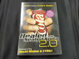 【D60】Healed and Sealed Soda 2.0　Anders Moden　David Blaine　CYRIL　DVD　マジック　手品