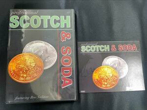 【D337】Professional Scotch & Soda　スコッチ&ソーダ　コインマジック　DVD　クロースアップ　マジック　手品