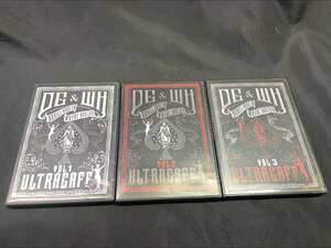 【D522】DG & WH ULTRAGAFF　ウルトラギャフ　Wayne Houchin Daniel Garcia　vol.1 2 3　3点セット　DVD　クロースアップ　マジック　手品