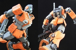 AKOホビー 1/100 RGM-79L ジム・ライトアーマー 改造キット AKO社 HOBBY MG MG 1/100 ガンダムVer.O.Y.W.0079 ガレージキット