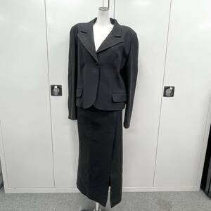 14158/ FENDI フェンディ セットアップ スーツ スカート ブラック 黒 服 レディース 女性 ファッション