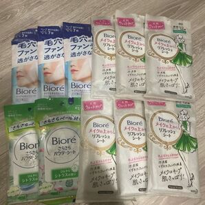 Biore ビオレさらさらパウダーシート　 ふくだけコットン　リフレッシュシート