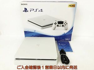 【1円】PS4 本体/箱 セット 500GB ホワイト SONY PlayStation4 CUH-2200A 動作確認済 プレステ4 DC08-065jy/G4