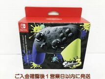 【1円】任天堂 純正 Nintendo Switch Proコントローラー スプラトゥーン3 エディション 動作確認済 スイッチ M05-663kk/F3_画像1