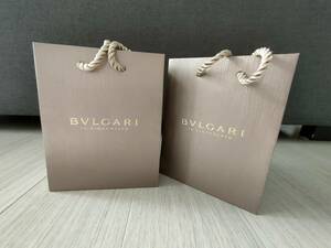 ◆送料無料◆BVLGARI　ブルガリチョコレート紙袋　2枚