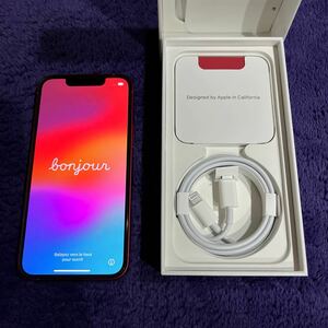 超美品 iPhone 13 mini 128GB SIMフリー (Product) Red 残債無し バッテリー99%