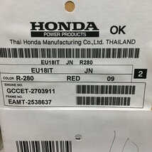 【未使用品】★HONDA(ホンダ) インバーター発電機 [121cc] EU18i ITDTVKV6HMG8_画像2