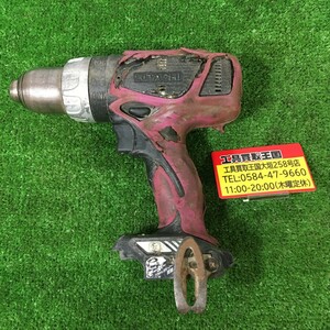 【中古品】日立工機　HITACHI 14.4Vコードレスドライバドリル　型番不明 IT6NCNEFGJI6