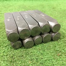 【中古品】TRUSCO(トラスコ) 数字刻印セット 6mm 10本組　ITAF7975UKVK_画像6