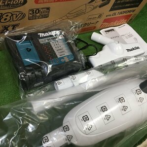 【未使用品】★makita(マキタ) 18v充電式クリーナ 白(3.0Ahバッテリーx1/充電器) CL180FDRFW ITBZZW2IVOC6の画像4