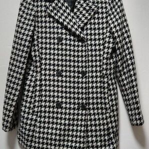 【未使用】Boogiewoogie Basic 千鳥格子ジャケットL モノトーン 学校行事 オケージョン