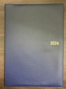 新品 送料無料 2024年版 ブルーダイアリー・LL BLUE DIARY ほぼB5サイズ 定価2640円 ビジネス スケジュール手帳 ビジネスダイアリー