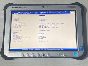 ジャンク Bios起動確認済み 動作未確認 TOUGHPAD FZ-G1/Core i5/4GB/128GB/10.1インチ/同梱可 ☆ J121