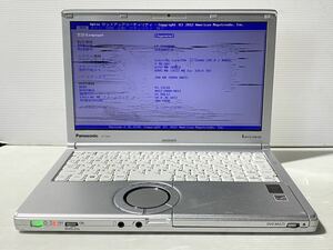 ジャンク Bios起動確認済み 液晶不良Panasonic CF-SX4/Intel Core i7/メモリ8GB/12.1インチ/同梱可 ☆ J120