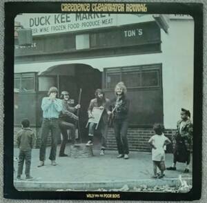 レア UKオリジナル盤 Blue Label CREEDENCE CLEARWATER REVIVAL (CCR) / WILLY AND THE POOR BOYS 送料無料　超音波洗浄済　 