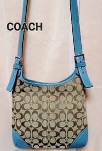 【COACH】コーチ ショルダーバッグ シグネチャー 財布おまけ