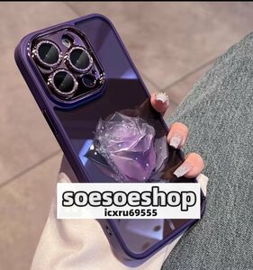 新品推薦人気★大ヒットiPhoneシリーズのピンクローズ透明落下防止シリコンモデルの色が選べます。