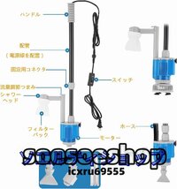 特価★水槽 水換え ポンプ 水槽掃除 水槽用クリーナー28Ｗ 底砂 砂利掃除 揚程1.5m 長さ調節可能 ろ過 コケ取り 汚れ魚糞 酸素供給 110V_画像2